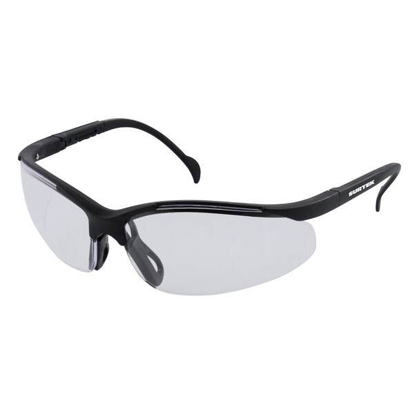 Surtek Comfort Safety Glasses With Transparent Shield 137660 Zoro